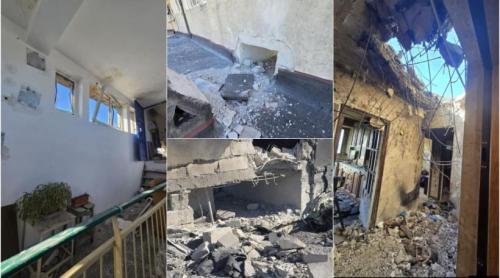 Cum arată apartamentul din Galaţi lovit de dronă. Imagini surprinse din interior