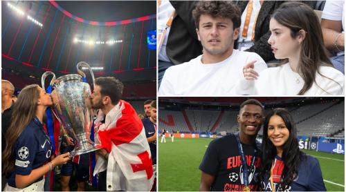 Cum arată cele mai frumoase soții și prietene ale jucătorilor finalistei Ligii Campionilor, PSG. Ele sunt ”jumătățile” vedetelor Kvaratskhelia, Nuno Mendes și Joao Neves