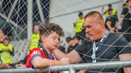 Decizia luată de liderul galeriei FCSB pentru copilul agresat de fanii „câinilor” la meciul cu Dinamo: „Mă voi ocupa personal!”