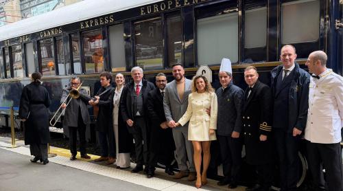 Doi români au trăit o experiență de 25.000 de euro la bordul Orient Expres. „Este ceva aproape extraterestru pentru un om din 2026”