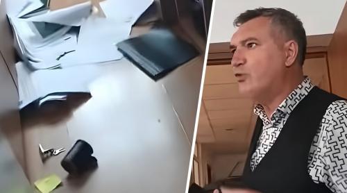 Haos total la Garda Forestieră București! Poliția a intervenit, fostul inspector șef a fost scos în cătușe: „Poate să dea foc și la instituție, că nu am ce să îi fac”
