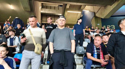 Marian Ceaușescu, în tribune la FCSB – FC Botoșani: „Borfașilor, dați, bă, banii înapoi”