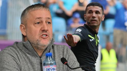 Mihai Rotaru răspunde contestatarilor: “Arbitrii au ajutat Craiova? Per total, în tot acest campionat, pot spune că am fost nedreptățiți!”