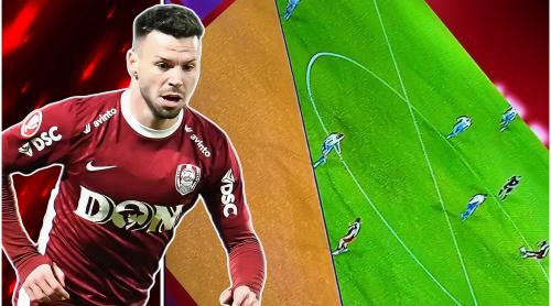 „Offside!” Andrei Cordea, ironie maximă pe internet după controversa de la CFR Cluj – Universitatea Craiova. Foto