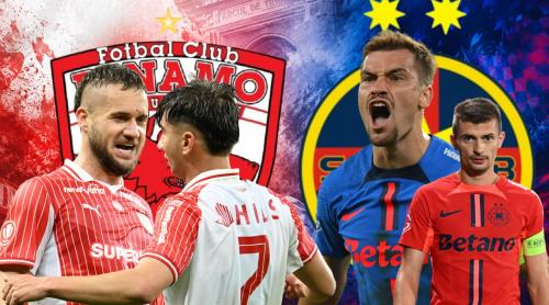 Wyscout și Opta au dat verdictul înainte de Dinamo – FCSB. Aici se poate decide derby ul pentru Europa!