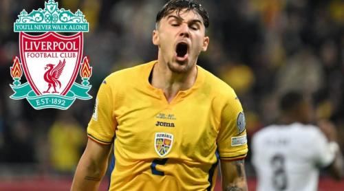 Andrei Rațiu, transfer spectaculos la Liverpool! Englezii aruncă bomba în mercato