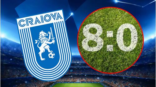 Atenție Craiova, adversarul din Liga Campionilor a marcat de 8 ori în ultimul meci