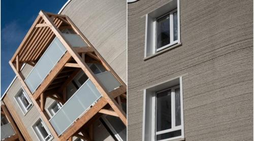 Bloc cu 12 apartamente, construit în doar 34 de zile. Cea mai mare clădire din Europa ridicată cu o imprimantă 3D și trei muncitori
