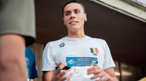 Câţi bani a câştigat David Popovici după aurul de la Settecolli! Organizatorii au făcut publice sumele