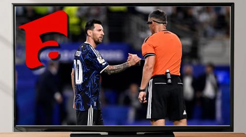 Câți români s au uitat la Istvan Kovacs arbitrându l pe Lionel Messi. Antena 1 și a demolat concurența și în Canada – Africa de Sud