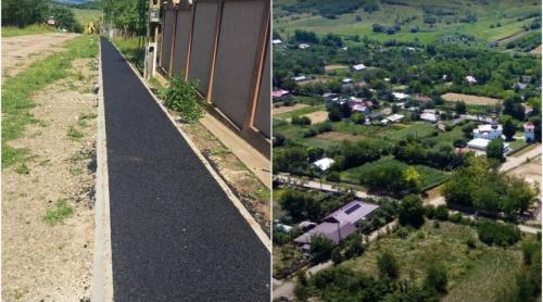 Comuna din România cu drumuri din pământ și fără canalizare, dar cu pistă de biciclete de 500.000 de euro. Primarul spune că e mândru