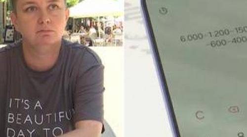 Cu câţi bani rămâne Roxana din salariul de 6.000 de lei, după ce îşi plăteşte toate cheltuielile