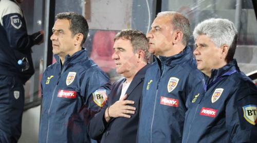 Cum a trăit Gică Hagi imnul României la revenirea la echipa națională. Foto