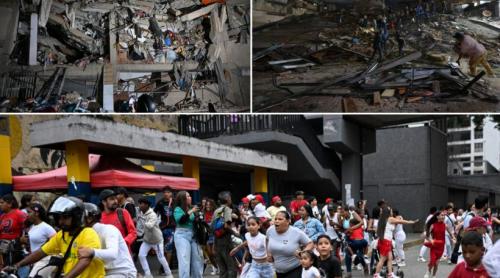  Dezastru în Venezuela, după două cutremure de 7,2 şi 7,5. Clădiri prăbușite în Caracas. Trump: „Un număr devastator de morți”