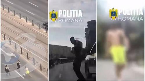 Filmul incidentului cu focuri de armă și polițiști atacați cu cuțitul din Capitală: ce au surprins camerele de corp ale ofițerilor 