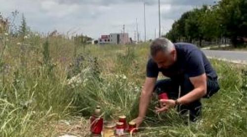 Filmul tragediei din Dumbrăviţa. Matias, lovit mortal pe o stradă fără trotuare: "Se merge cu peste 100 km/h"