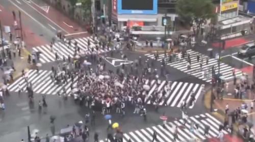 Japonezii s au bucurat fix 40 de secunde pentru egalul cu Olanda de la CM 2026. Pentru că atât durează verdele în intersecția Shibuya