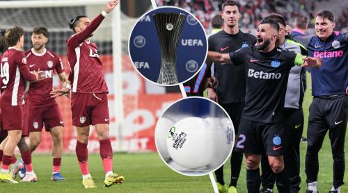 LIVE /  Cu cine joacă FCSB și CFR Cluj în turul 2 preliminar Conference League. Echipele din SuperLiga își află acum adversarii