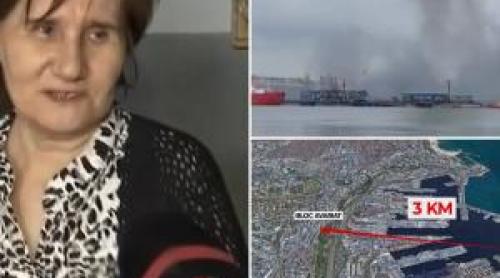 Martorii spun că explozia din Portul Constanţa s a auzit până în Agigea: "De acum ne aşteptăm la orice"