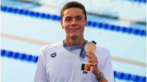 Materiile la care David Popovici nu a excelent la școală. Ce au făcut profesorii pentru campionul olimpic