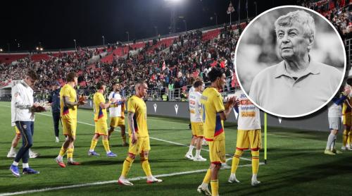 Mircea Lucescu, ovaționat la primul meci al lui Gică Hagi la națională! Nici „Regele” nu a fost uitat
