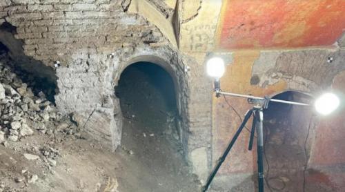 Niște copii au descoperit o vilă romană luxoasă veche de 1.800 de ani, sub sala de sport a liceului lor din Roma