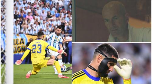 Reacția virală a lui Zinedine Zidane la golurile primite de fiul său, Luca, de la Messi: ”Pare dezgustat. Frustrarea sa spune totul”