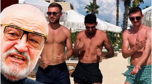 S a unit trioul pe care Gigi Becali îl visează la FCSB! Florinel Coman, Denis Drăguș și Florin Tănase au făcut spectacol în vacanță. Video