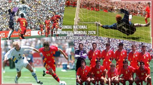 Sondaj INSCOP. Locul surpriză pe care îl ocupă gafa lui Prunea în topul vinovaților din meciul cu Suedia. Când se va mai califica, de fapt, naționala României la un Campionat Mondial