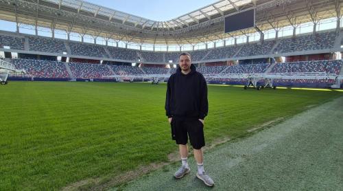 Ultrasul galez care a intrat pe gazon în Ghencea chiar înainte de România – Țara Galilor 2 1: „CSA Steaua, nu FCSB”