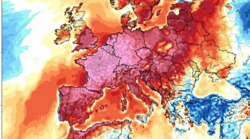 Un dom de căldură acoperă Europa: Temperaturile vor ajunge și la 43 de grade. Harta țărilor sub alertă meteo de caniculă