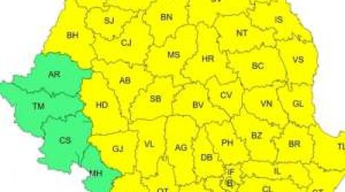 Alertă meteo de ultim moment! A fost emis cod de vijelii puternice în aproape toată țara | HARTA