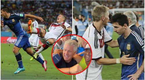 Campionul mondial care a bătut Argentina și pe Messi în finala CM și acum a sărbătorit cu fanii sud americani: ”Ești argentinian, Basti!”
