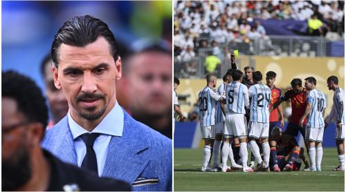 Colegul lui Messi care l a înfuriat pe Zlatan Ibrahimovic după finala Cupei Mondiale: ”L aș fi lovit cu capul în gură!”
