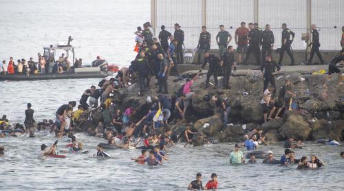 Criza din Ceuta: Italia cere ca Spania să fie dată afară din Schengen. Meloni: „Nu vom ceda nici măcar un centimetru”