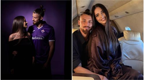 Cum a reacționat soția lui Radu Drăgușin după transferul la Fiorentina: ”Abia aștept”