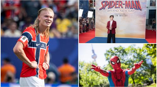 Cum l a umilit Erling Haaland pe ”Spider Man”. Dezvăluirile actorului Tom Holland după ce i a dat un mesaj fotbalistului 