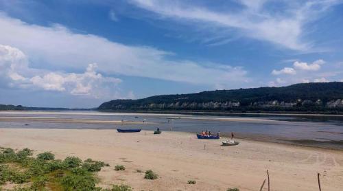 Dunărea a scăzut atât de mult, încât în unele zone poate fi traversată în Bulgaria la pas. Portul turistic de la Corabia a fost închis