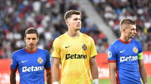 FCSB a anunțat ce se întâmplă cu Ștefan Târnovanu după gafele cu Auda! Decizie de ultimă oră