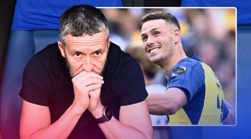 FCSB a luat gol în amicalul contra lui Olaru chiar de la atacantul pe care MM Stoica a vrut să l transfere! Cum au picat negocierile pentru starul lui Saint Gilloise
