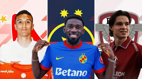 FCSB, Dinamo şi Rapid au înregistrat noile transferuri! Jucătorii care pot debuta în a doua etapă din SuperLiga
