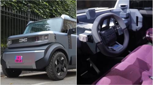 Lovitură totală pentru Dacia! Noul model a apărut pe străzile Parisului și experții sunt năuciți: „E mașina viitorului”
