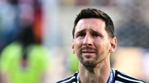 Messi, în lacrimi la finalul Cupei Mondiale 2026. Imagini spectaculoase de la meciul Spania Argentina