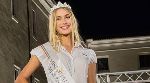 O româncă este Miss Roma și visează să câștige titlul de Miss Italia. Cine este Cristina Virga și care este povestea ei