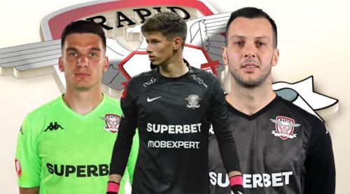 Rapid și a pierdut portarul. Pleacă liber de contract și trebuie plătit încă un an! Exclusiv