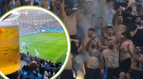 Record! Câte beri s au băut pe „Ion Oblemenco” la Universitatea Craiova – Levski Sofia. Exclusiv