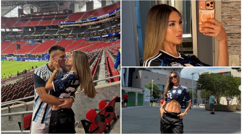 Soția lui Lautaro Martinez a atras toate privirile în tribunele Cupei Mondiale. Cum a apărut Agustina la meciul Argentinei 
