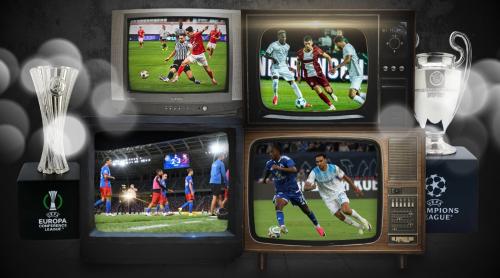 Top audienţe TV! Cine a câştigat bătălia: Craiova, FCSB şi Cluj în cupele europene. Exclusiv
