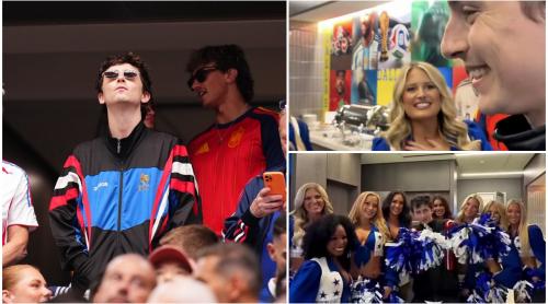Un actor în vogă de la Hollywood a fost copleșit de emoție la un meci de la Cupa Mondială. Cu cine s a întâlnit celebrul Timothee Chalamet
