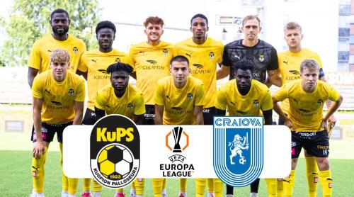 Atenție, Universitatea Craiova! KuPS, mai periculoasă decât o arată cifrele Transfermarkt. Care sunt punctele forte ale finlandezilor
